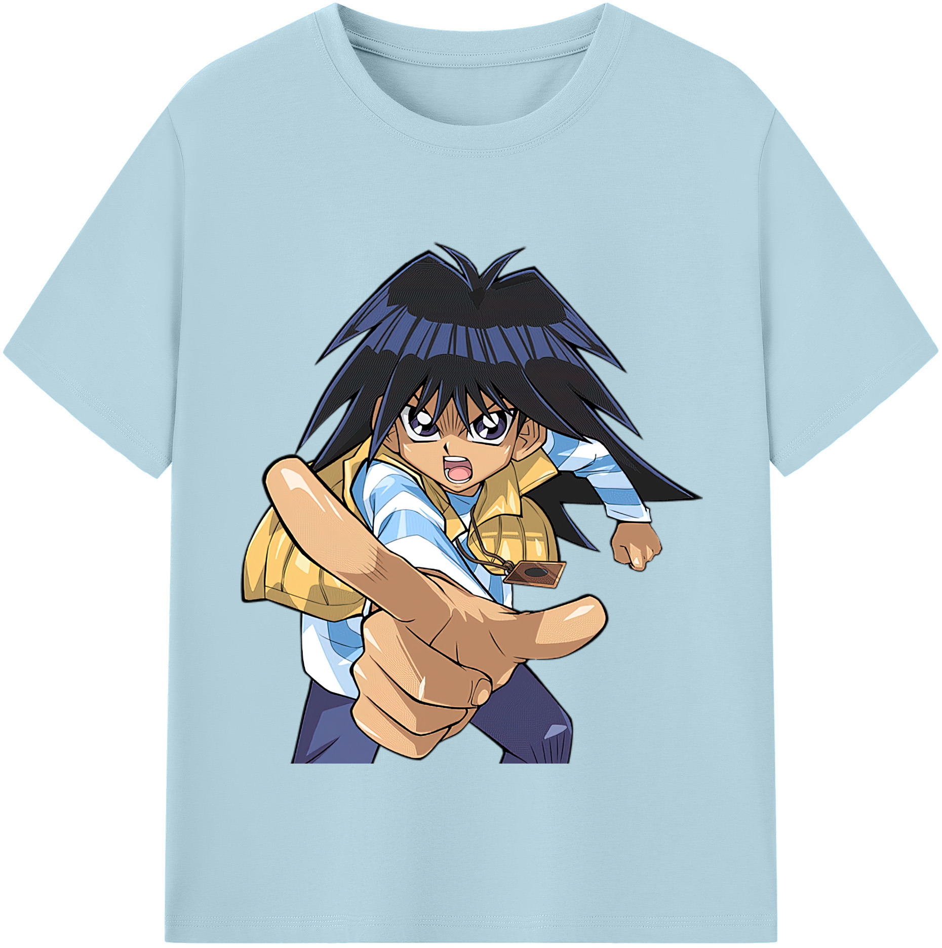 （画像用） 遊☆戯☆王 Yu-Gi-Oh! 綿100％半袖Tシャツ（フロントプリント）